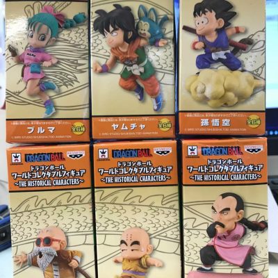 Mô hình figure set: Dragon Ball Z The Historical Characters - Bộ 6 Con - Hình ảnh 3