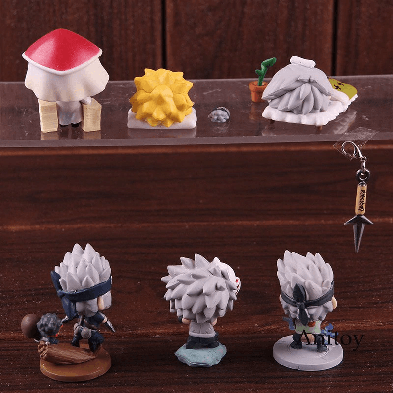 Mô hình figure set: Naruto Bộ 6 Con - Hatake Kakashi Special Set - Hình ảnh 3