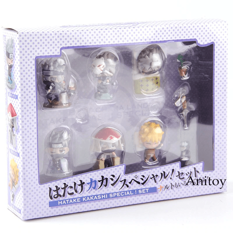 Mô hình figure set: Naruto Bộ 6 Con - Hatake Kakashi Special Set - Hình ảnh 6