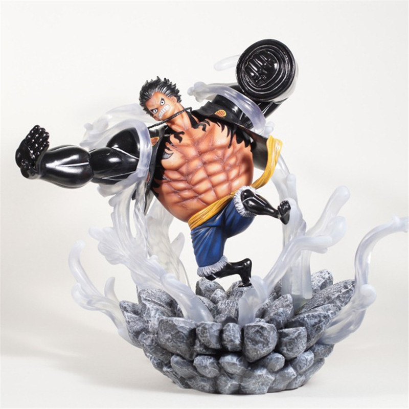 Mô hình Figure: Luffy Gear 4 King Kong Gun - Da Nâu - Hình ảnh 1