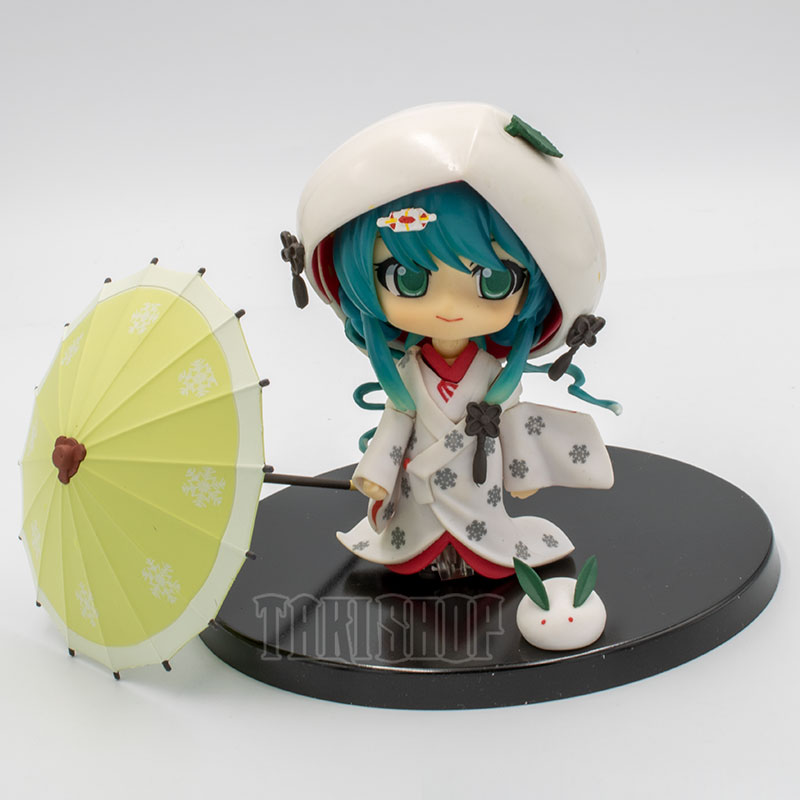 Mô hình nendoroid: Snow Miku Strawberry White Kimono Ver #303 - Hình ảnh 2