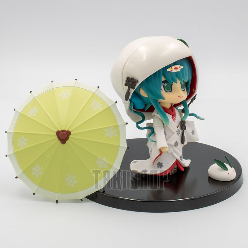 Mô hình nendoroid: Snow Miku Strawberry White Kimono Ver #303 - Hình ảnh 3