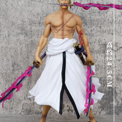 Mô hình figure: Roronoa Zoro Kimono Trắng 4 Đầu - Hình ảnh 4