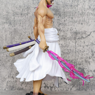 Mô hình figure: Roronoa Zoro Kimono Trắng 4 Đầu - Hình ảnh 6