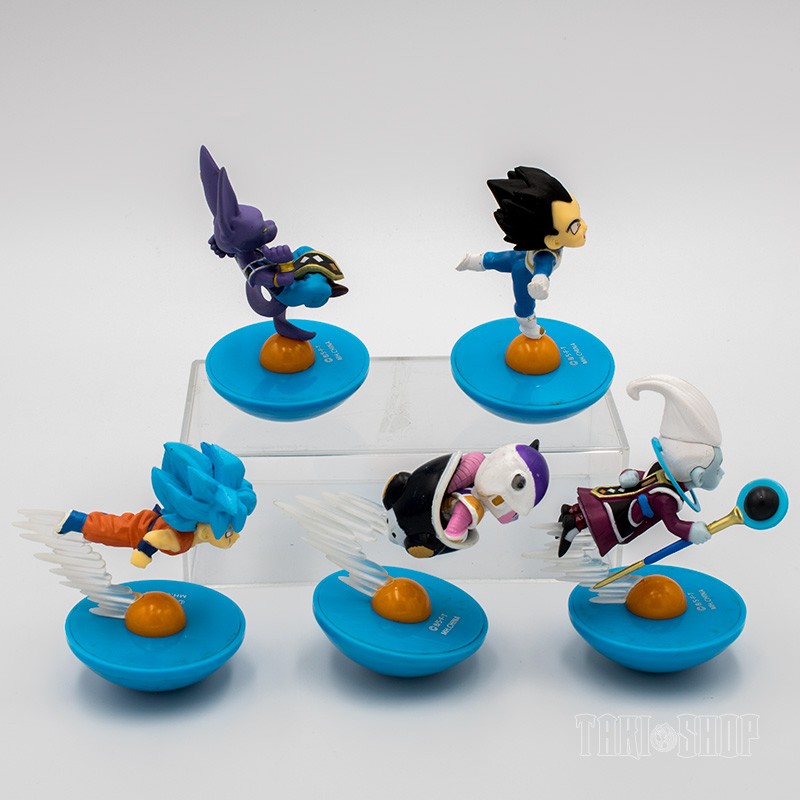 Figure Set: Dragon Ball Dĩa Bay Xanh Bộ 5 Con #02 - Taki Shop