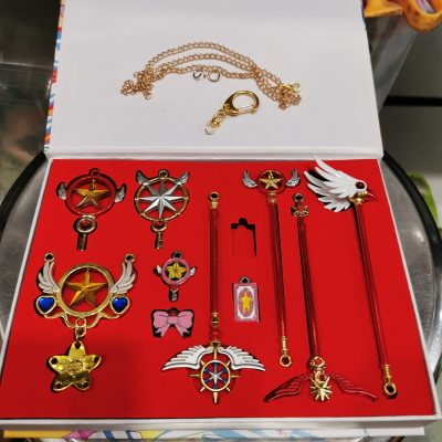 [HÀNG LỖI] Bộ Móc Khóa Sakura - Thủ Lĩnh Thẻ Bài 11 Món (THIẾU 1 MÓN)