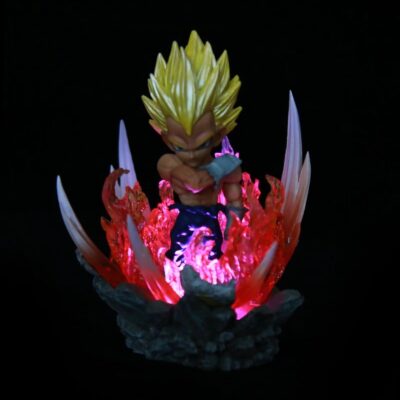 Mô hình mini figure: Super Saiyan Vegeta Chibi - Đế Đèn - Hình ảnh 2