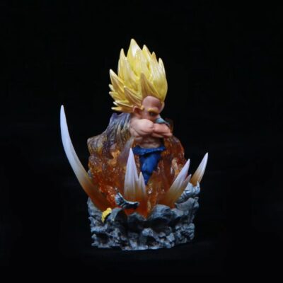 Mô hình mini figure: Super Saiyan Vegeta Chibi - Đế Đèn - Hình ảnh 5