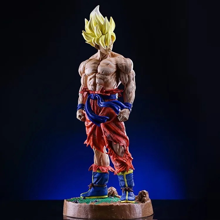 FIG233 – Super Saiyan Son Goku – Battle – Quan Cam Dam – De Tron – 3
