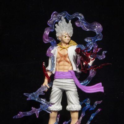 Mô hình figure: Luffy Gear 5 Đứng - Tóc Trắng - Hình ảnh 4