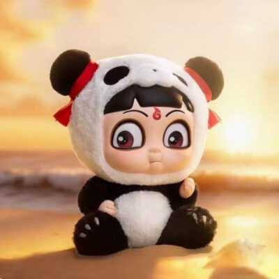 Mô hình figure: Bé Ba Baby Three Na Tra Gấu Trúc