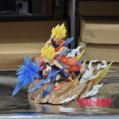Mô hình figure: Super Saiyan Son Goku & Son Gohan Chiến Đấu