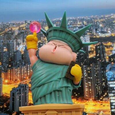Mô hình figure: Mabư - Majin Buu Cosplay Nữ Thần Tự Do