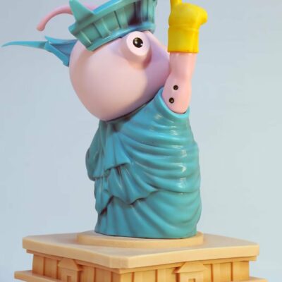 Mô hình figure: Mabư - Majin Buu Cosplay Nữ Thần Tự Do - Hình ảnh 3