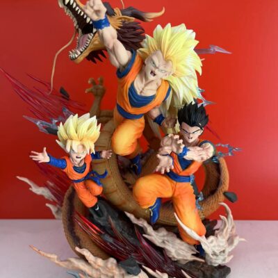 Mô hình figure: Super Saiyan 3 Son Goku - Gohan - Goten Đấu Rồng - Hình ảnh 5