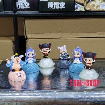 Mô hình figure set: Na Tra Bộ 6 Con - Đế Thất Sắc Bảo Liên