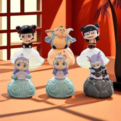 Mô hình figure set: Na Tra Bộ 6 Con - Đế Thất Sắc Bảo Liên