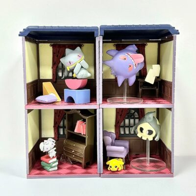 Mô hình figure set: Pokemon Bộ 4 Con - Ngôi Nhà Kinh Dị