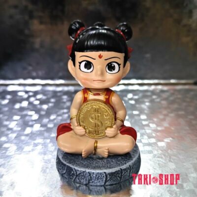 Mô hình mini figure: Na Tra Ngồi Ôm Đồng Đô La