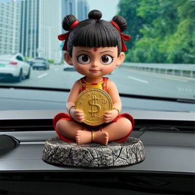 Mô hình mini figure: Na Tra Ngồi Ôm Đồng Đô La