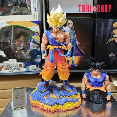 Mô hình figure: Son Goku & Super Sayan Son GoKu bán thân