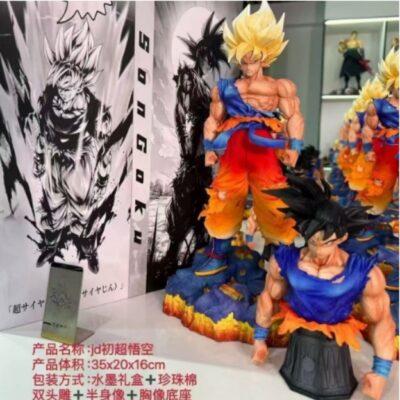 Mô hình figure: Son Goku & Super Sayan Son GoKu bán thân - Ảnh 7
