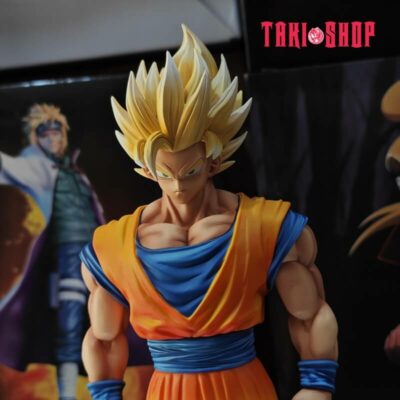 Mô hình figure: Super Saiyan Son Goku 32cm - Cam Lợt
