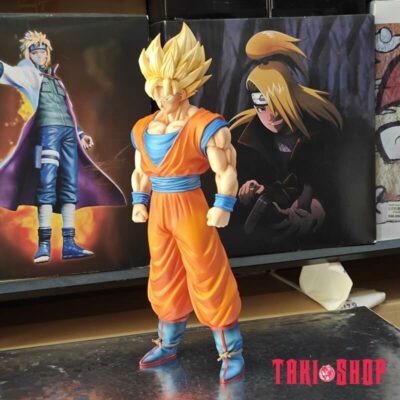Mô hình figure: Super Saiyan Son Goku 32cm - Cam Đậm