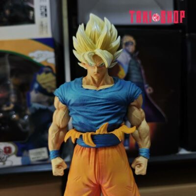 Mô hình figure: Super Saiyan Blue Son Goku - Tóc Vàng và Lam
