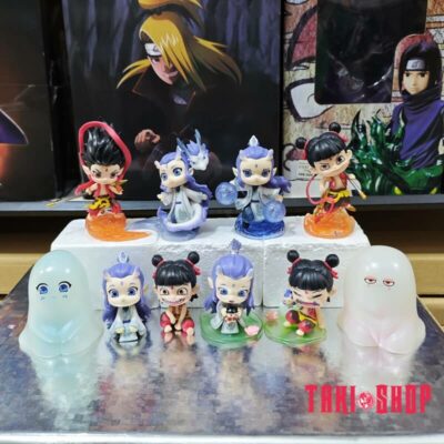 Mô hình figure set: Blind Box Na Tra Bộ 8 Con - Pop Mart