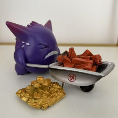 Mô hình mini figure: Gengar Đẩy Xe Hàng