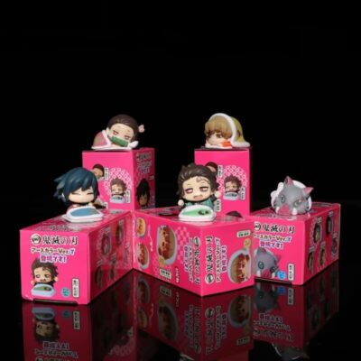 Mô hình figure set: Demon Slayer Bộ 5 Con Ngủ - Heo #02