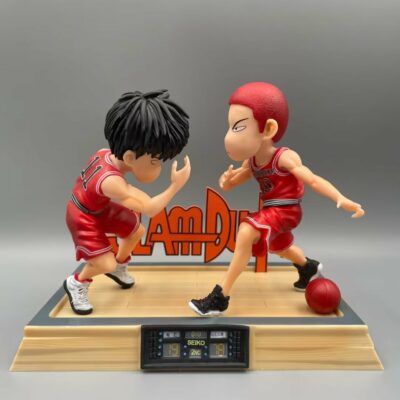 Mô hình figure: Hanamichi Sakuragi (10) & Kaede Rukawa (11)