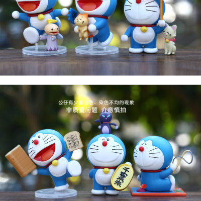 Mô hình figure set: Doraemon Bộ 6 Con - Ảnh 5