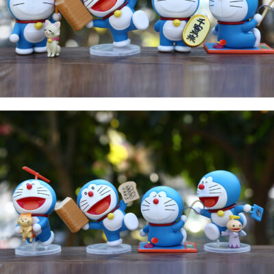 Mô hình figure set: Doraemon Bộ 6 Con - Ảnh 4