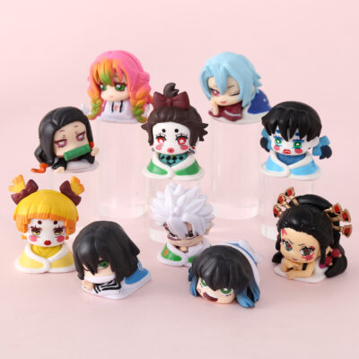 Mô hình figure set: Thanh Gươm Diệt Quỷ Demon Slayer Bộ 10 Con