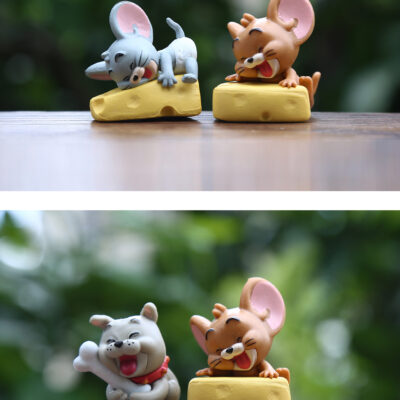 Mô hình figure set: Thế Giới Disney Bộ 8 Con: Tom, Jerry, Gấu Pooh, Baymax, Stitch, Chó Spike - Ảnh 5