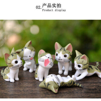 Mô hình figure set: Mèo Chii Bộ 6 Con