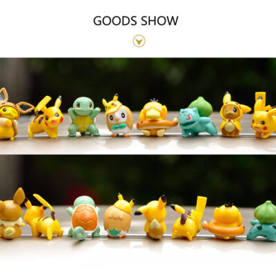 Mô hình figure set: Pokemon Bộ 8 Con