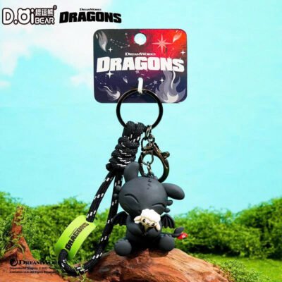 Móc Khóa Toothless Răng Súng Ôm Cừu