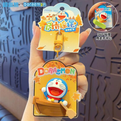 Móc Khóa Doraemon - Mùa Thu Chèo Thuyền