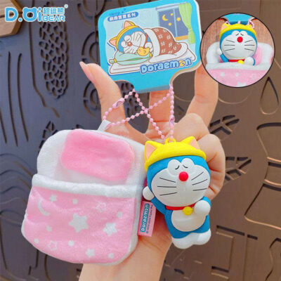Móc Khóa Doraemon & Bộ Chăn Hồng