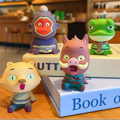 Mô hình figure set: Tiểu Yêu Quái Núi Lãng Lãng Bộ 4 Con