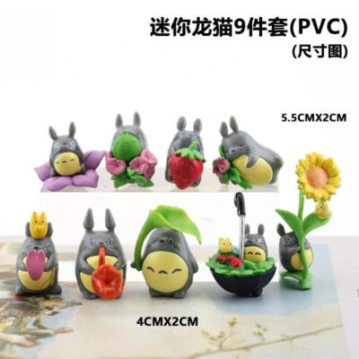 Mô hình figure set: Totoro Bộ 9 Con