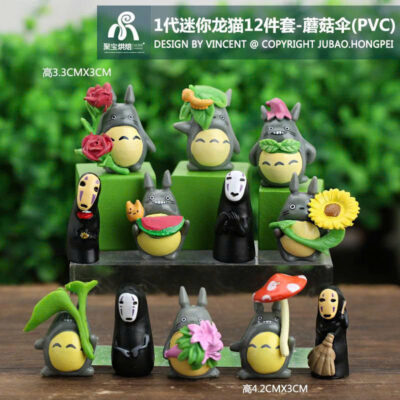 Mô hình figure set: Totoro & Vô Diện Bộ 12 Con