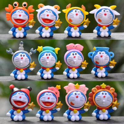Mô hình figure set: Doraemon Hóa Trang Chòm Sao Bộ 12 Con