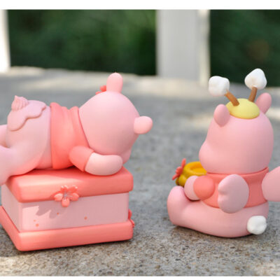 Mô hình figure set: Gấu Pooh & Bạn Bộ 6 Con - Ảnh 7
