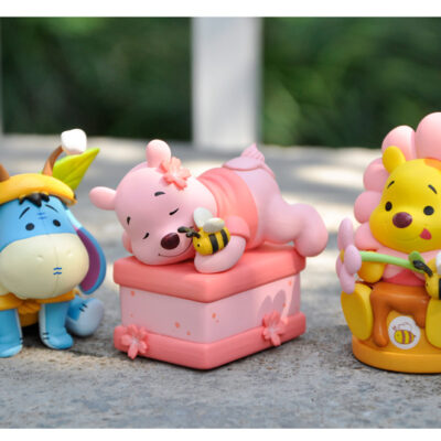 Mô hình figure set: Gấu Pooh & Bạn Bộ 6 Con - Ảnh 10