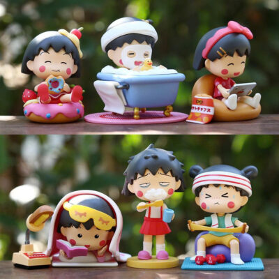 Mô hình figure set: Nhóc Maruko Bộ 6 Con