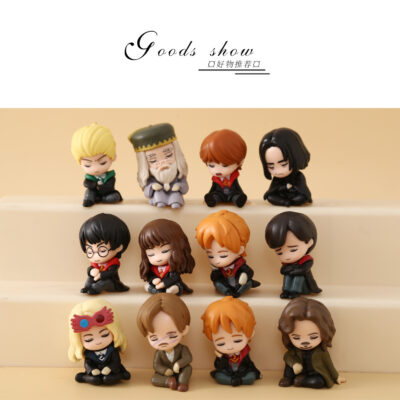 Mô hình figure set: Harry Potter Chibi Bộ 12 Con - Ngủ - Ảnh 6